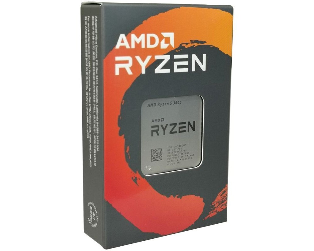 Процесор AMD Ryzen™ 5 3600 (6-ядрен), BOX, NO FAN 2