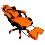 Геймърски стол Гейминг стол ROXPOWER Gaming T-ROX GC75, оранжев 4