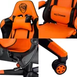 Геймърски стол Гейминг стол ROXPOWER Gaming T-ROX GC75, оранжев 6