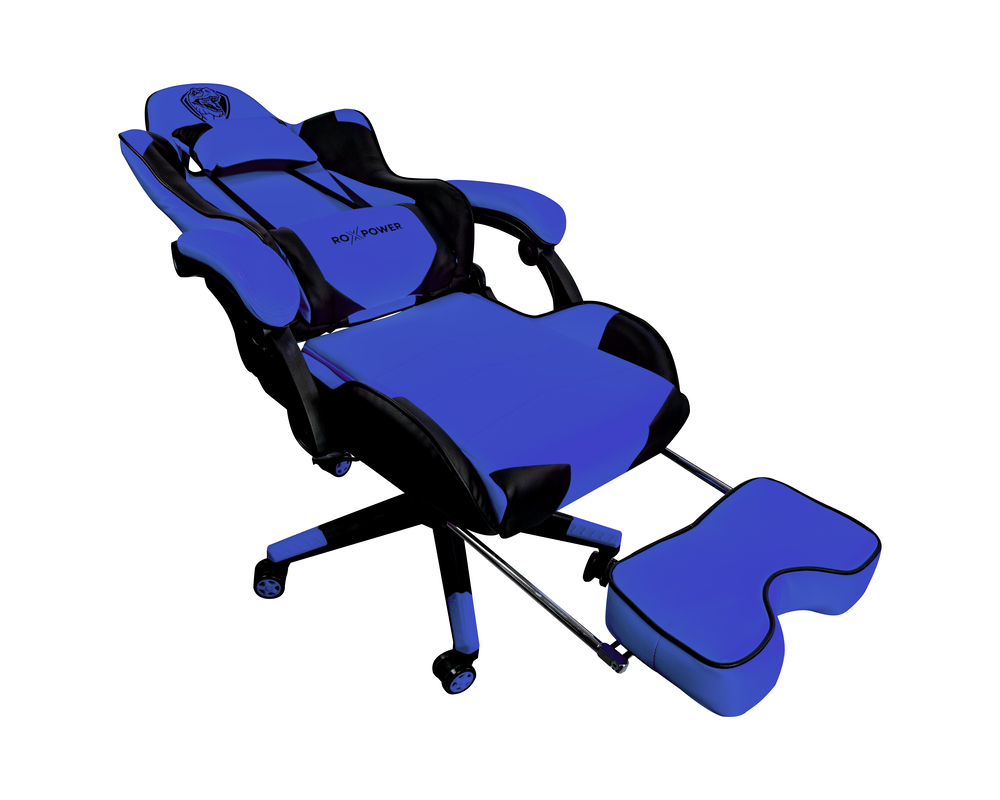 Геймърски стол Гейминг стол ROXPOWER Gaming T-ROX GC75, син 3