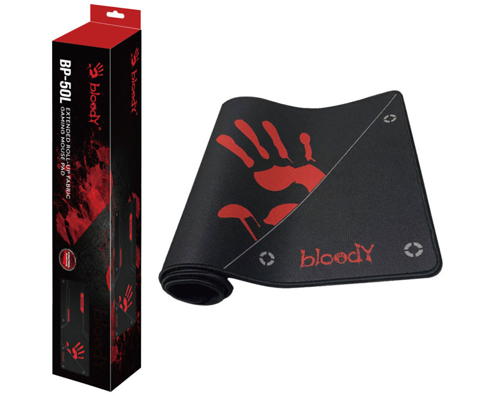 Пад за мишка Геймърски Bloody BP-50L Размер XL, Черен 4
