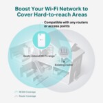 Безжичен усилвател TP-Link RE300 AC1200 Mesh 4 Безжичен усилвател TP-Link RE300 AC1200 Mesh 4