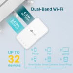 Безжичен усилвател TP-Link RE300 AC1200 Mesh 6 Безжичен усилвател TP-Link RE300 AC1200 Mesh 6