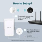 Безжичен усилвател TP-Link RE300 AC1200 Mesh 7 Безжичен усилвател TP-Link RE300 AC1200 Mesh 7