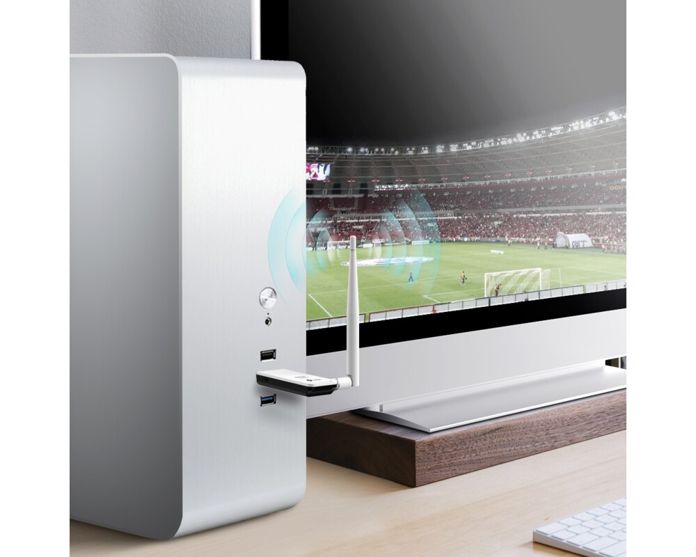 Мрежова карта TP-Link TL-WN722N Безжичен USB адаптер 6 Мрежова карта TP-Link TL-WN722N Безжичен USB адаптер 6