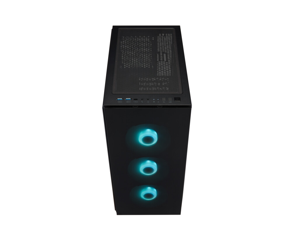 Кутия FSP CMT340 PLUS TG ATX Mid Tower, Черна 3