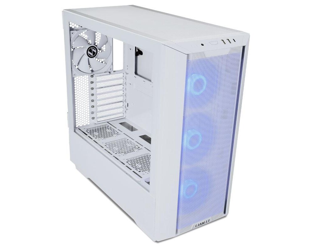 Кутия Lian-Li LANCOOL III RGB Mid-Tower, Tempered Glass, Бяла 3
