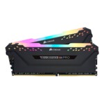 <span>Памет</span> Corsair VENGEANCE RGB 16GB (2 x 8GB) PRO Series DDR4 <span class='catalog-num-in-name'>CMW16GX4M2A2666C16</span> - 