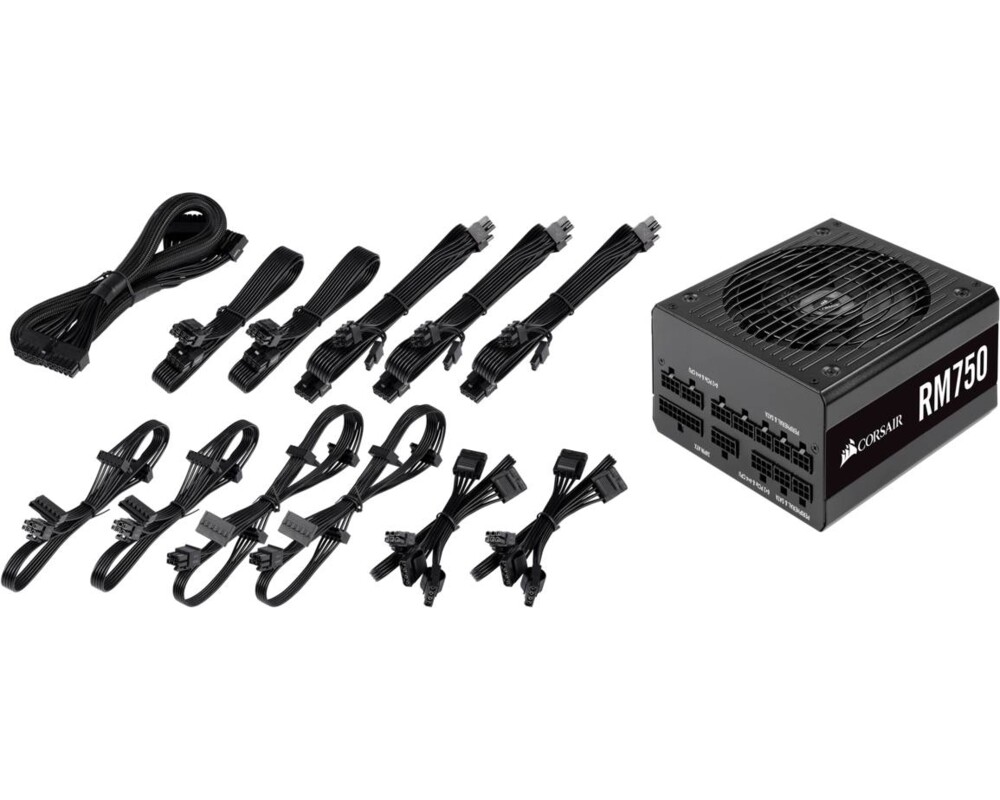 Захранване Corsair PSU 750W RM750e 80 PLUS GOLD Fully-Modular 120mm 5