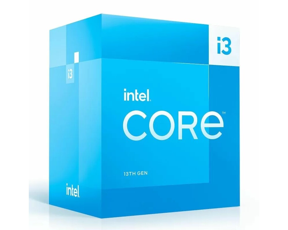Процесор Intel® Core™ i3-13100 (4-ядрен), BOX Процесор Intel® Core™ i3-13100 (4-ядрен), BOX