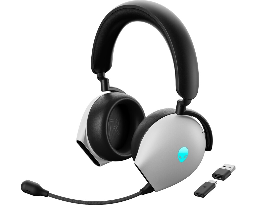 Слушалки Alienware Tri-Mode Wireless Gaming Headset AW920H 6