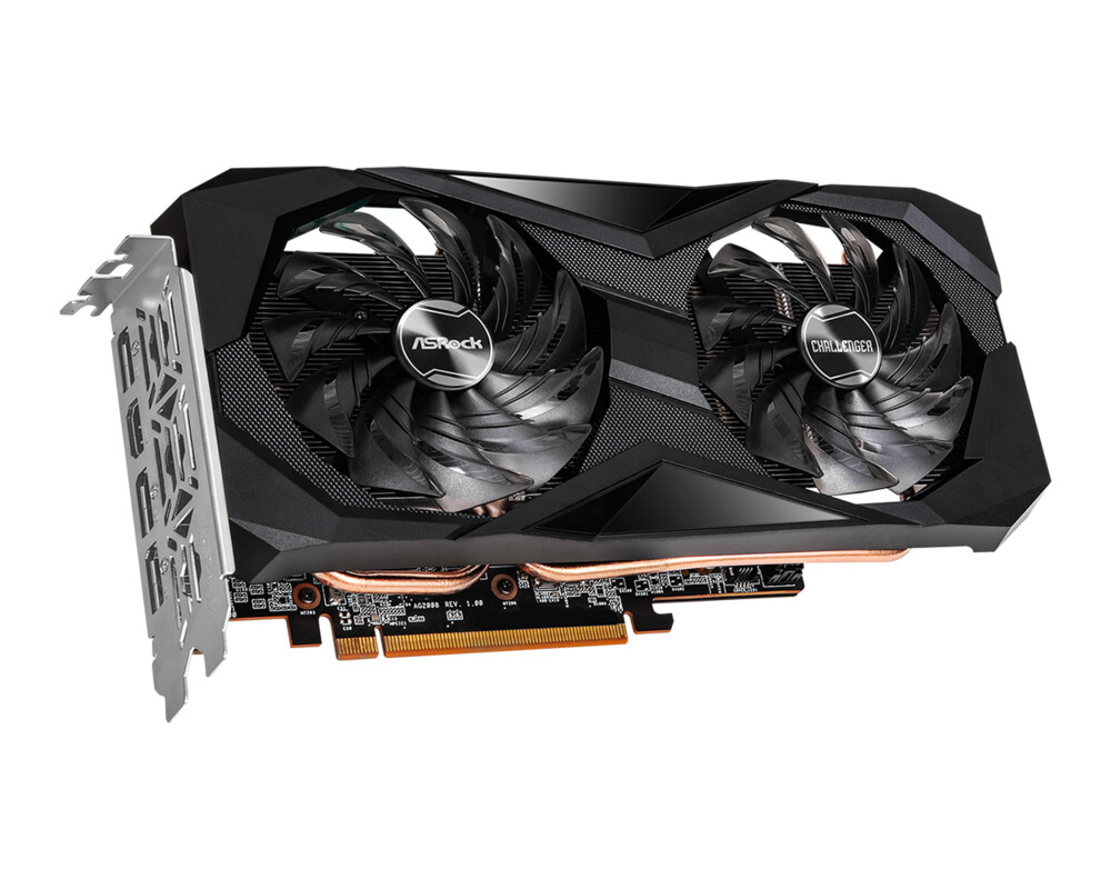 Видеокарта Asrock AMD Radeon RX6600XT Challenger D 8GB OC 3