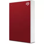 Твърд диск 1TB преносим Seagate One Touch 2.5" USB 3.2 HDD, Червен 2