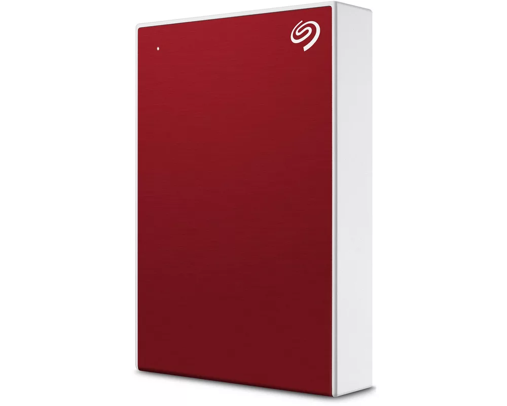 Твърд диск 1TB преносим Seagate One Touch 2.5" USB 3.2 HDD, Червен 2