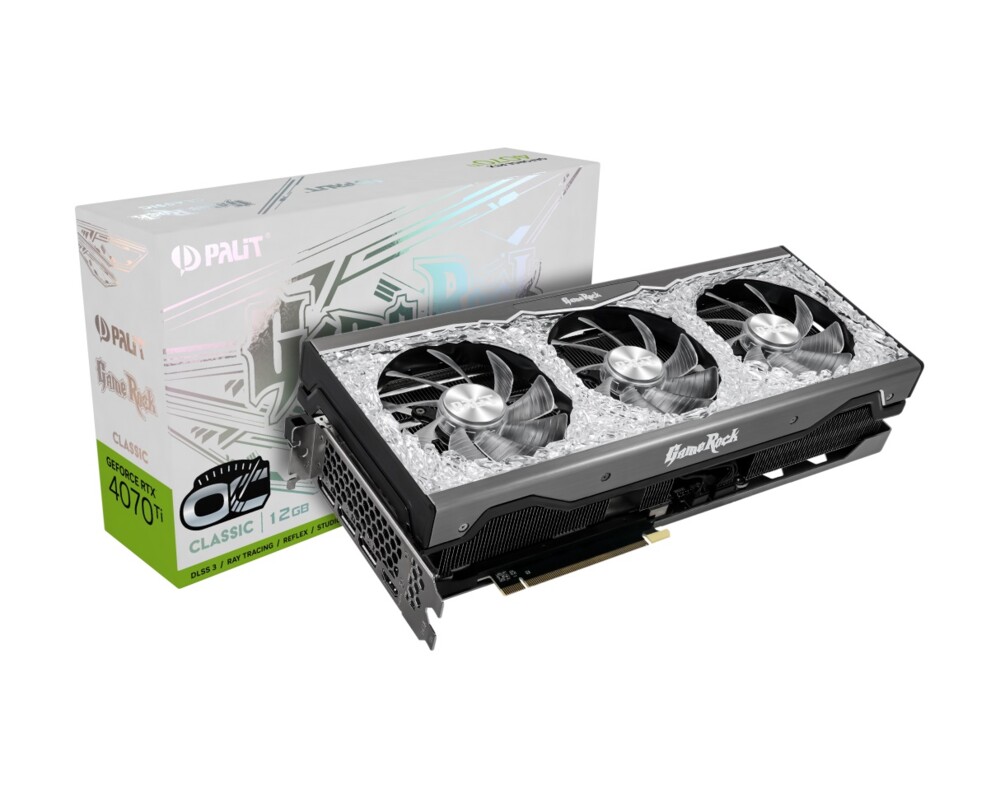 Видеокарта GeForce RTX 4070 Ti GameRock Classic OC 2