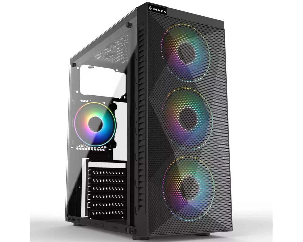 Кутия Inaza Stealth Tempered Glass  4