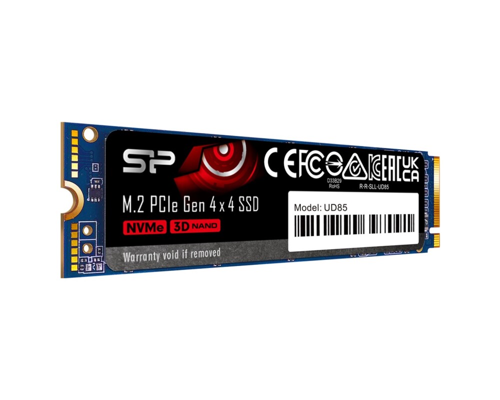 SSD 500GB Silicon Power UD85 M.2 2280 PCIe 4.0 SSD 3