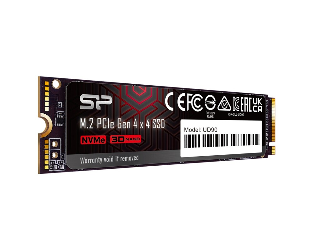 SSD 2TB Silicon Power UD90 M.2 2280 PCIe 4.0 SSD 4