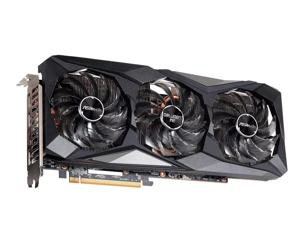Видеокарта Asrock Radeon RX 6750 XT Challenger Pro OC 12GB GDDR6 3