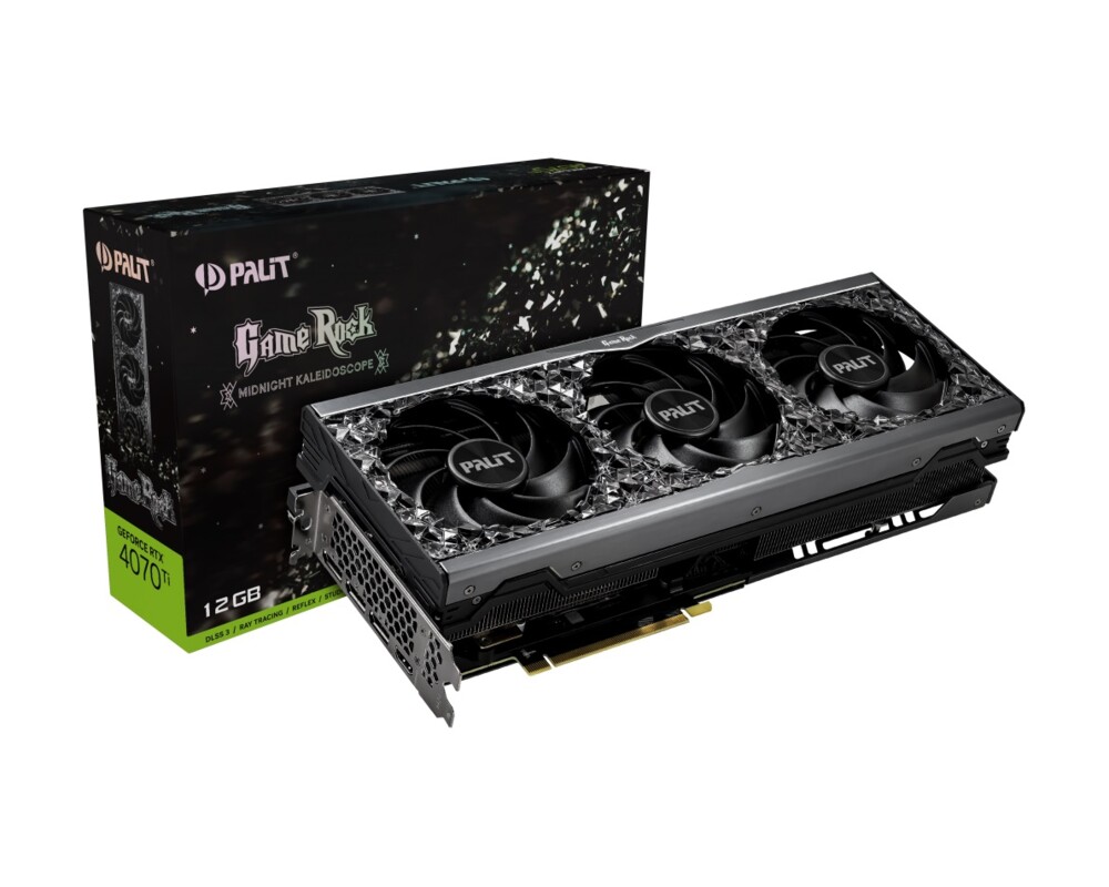Видеокарта Palit GeForce RTX 4070 Ti GameRock 12GB GDDR6X 2