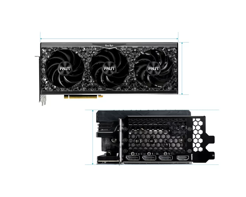 Видеокарта Palit GeForce RTX 4090 GameRock 24GB GDDR6X 6