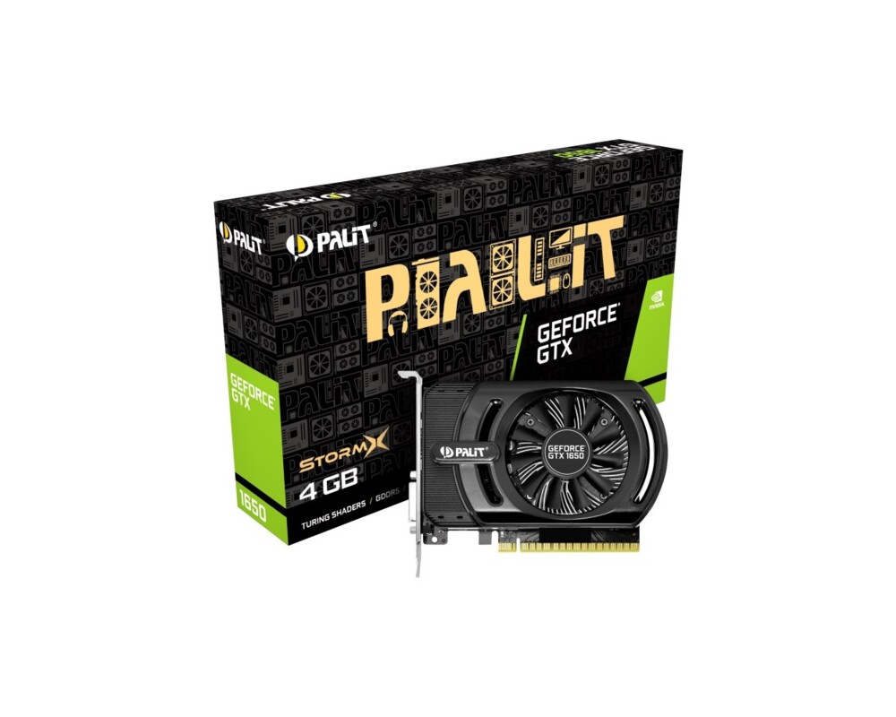 Видеокарта Palit GeForce GTX 1650 StormX 4GB GDDR5