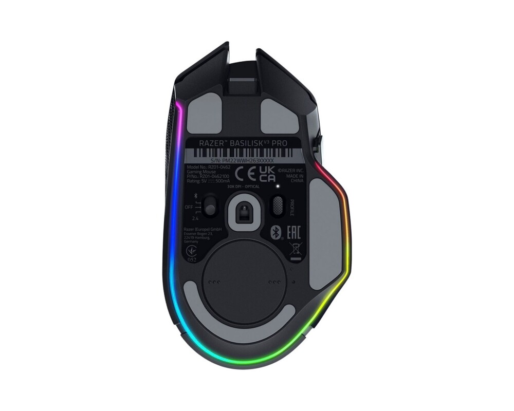 Мишка Razer Basilisk V3 Pro, Черна 7