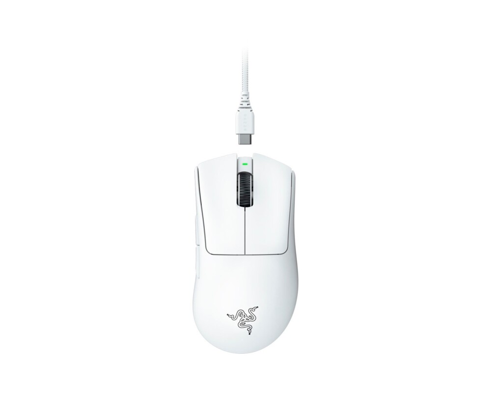 Мишка Razer DeathAdder V3 Pro, Бяла 2 Мишка Razer DeathAdder V3 Pro, Бяла 2