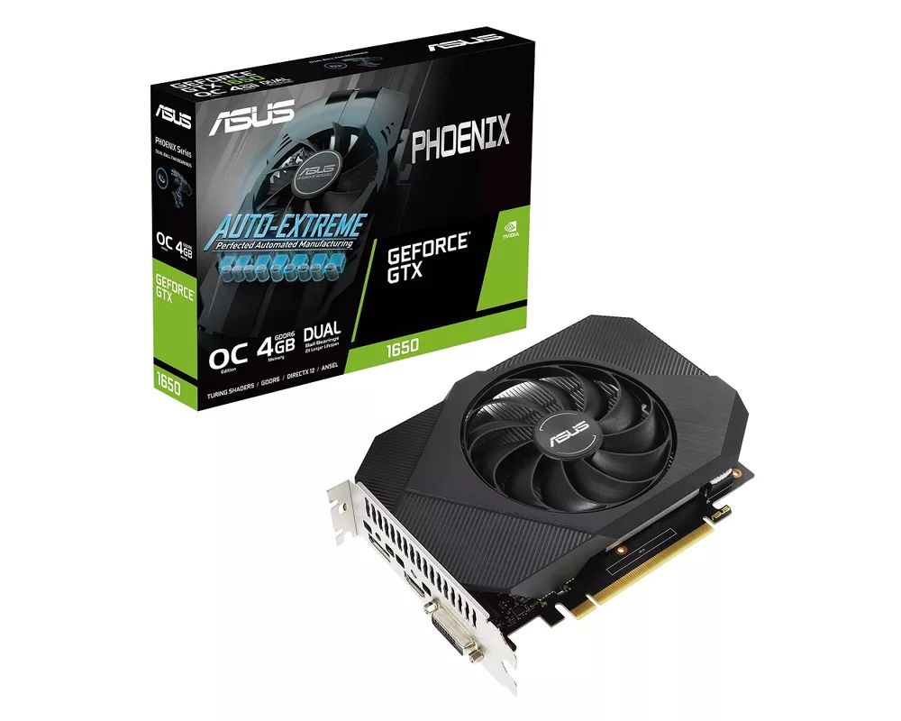 Видеокарта ASUS Phoenix GeForce GTX 1650 OC Edition 4GB GDDR6 V2 6