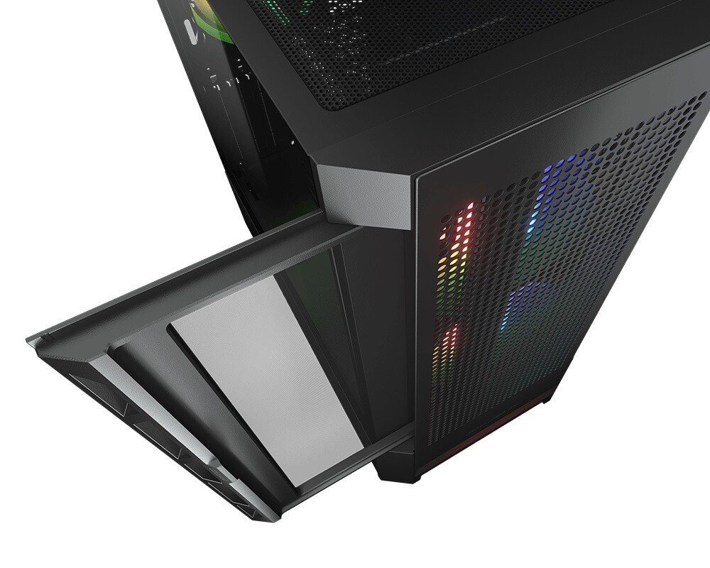 Кутия Cougar Airface RGB, Mid Tower, Черна 6
