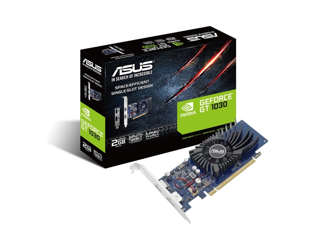 Видеокарта ASUS GeForce GT 1030 Low Profile 2GB GDDR5 2