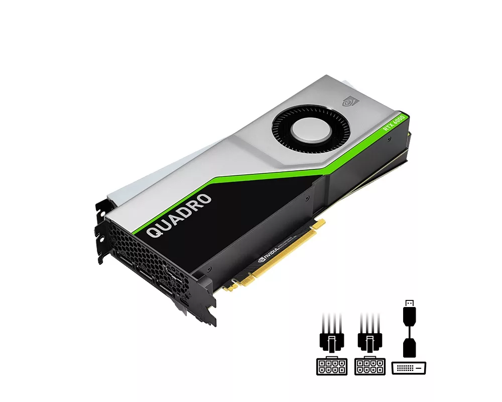 Видеокарта PNY NVIDIA Quadro RTX 5000 16GB GDDR6 BULK 3