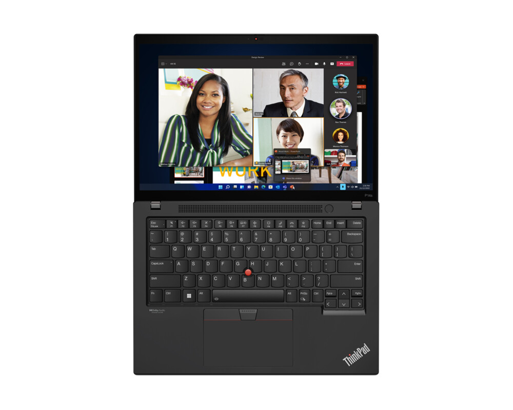 Лаптоп LENOVO ThinkPad P14s G3 T Intel Core i7-1260P 14inch WQUXGA AG 32GB 1TB SSD M.2 NVMe Wi-Fi 6E + BT FPR W10P 4