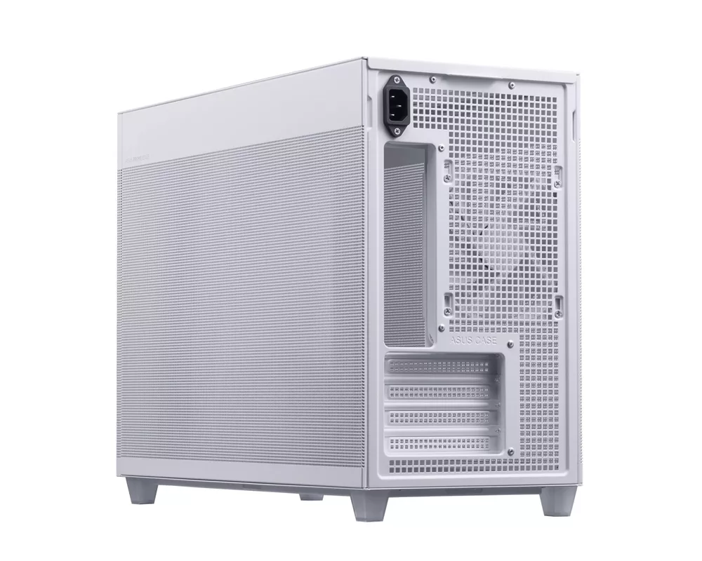 Кутия ASUS PRIME AP201 Mesh, MicroATX, Бяла 7
