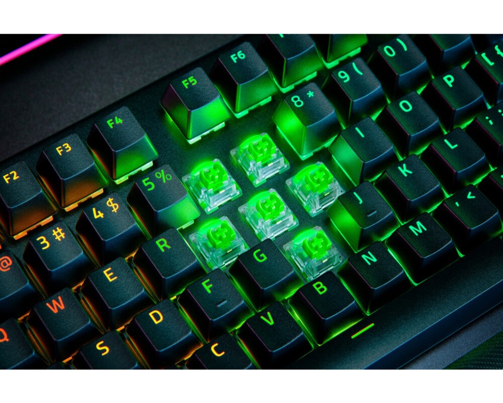Клавиатура Razer BlackWidow V4 Pro, Green Switch 7