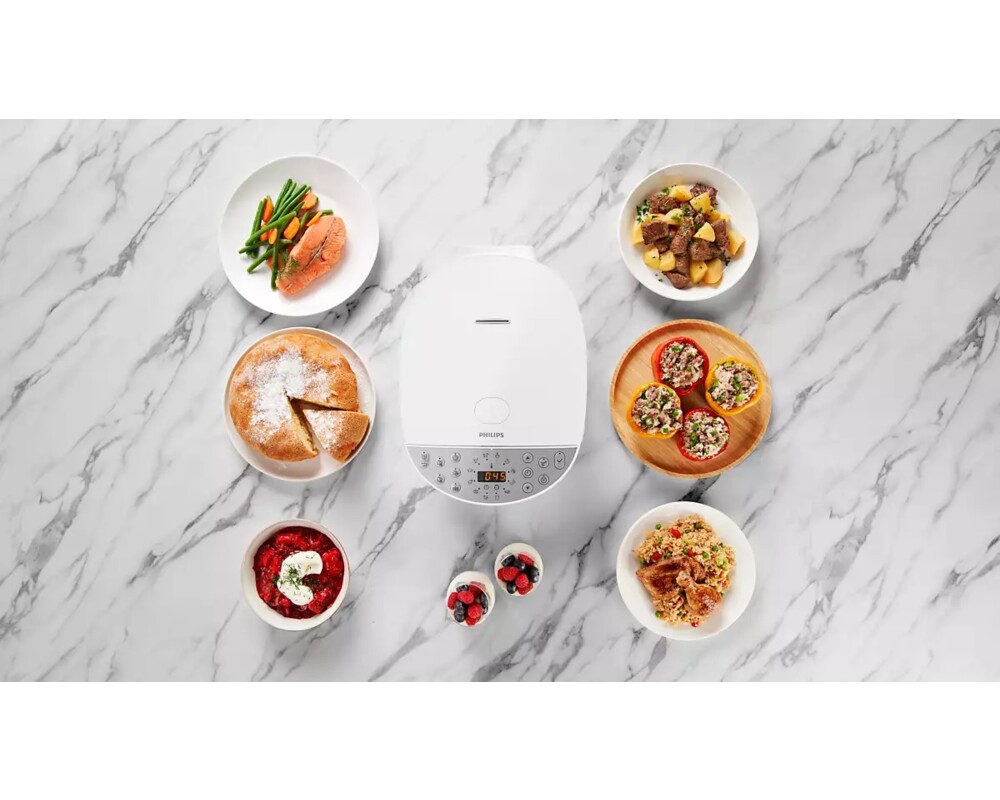 Мултикукър PHILIPS Multicooker All in One 5L 1300W Slow cooking 5 Мултикукър PHILIPS Multicooker All in One 5L 1300W Slow cooking 5