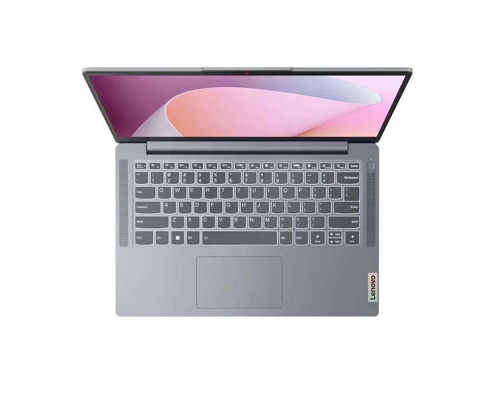 Лаптоп LENOVO IdeaPad Slim 3 AMD Ryzen 7 7730U 14inch FHD 300N 16GB DDR4 512GB PCIe DOS Arctic Grey 2y 3