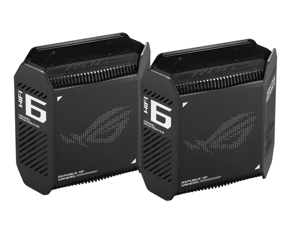 Рутер ASUS ROG Rapture GT6 - Wi-Fi system (2 routers) - mesh 2 Рутер ASUS ROG Rapture GT6 - Wi-Fi system (2 routers) - mesh 2