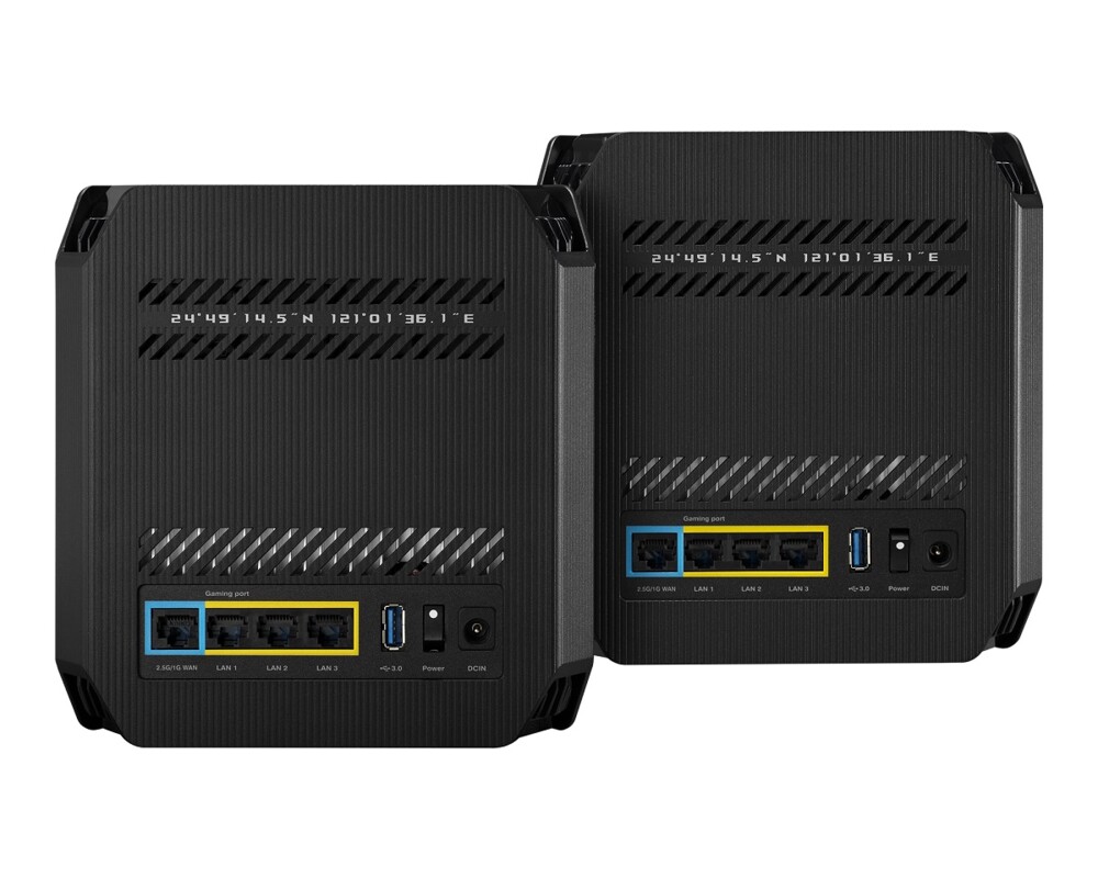 Рутер ASUS ROG Rapture GT6 - Wi-Fi system (2 routers) - mesh 4 Рутер ASUS ROG Rapture GT6 - Wi-Fi system (2 routers) - mesh 4