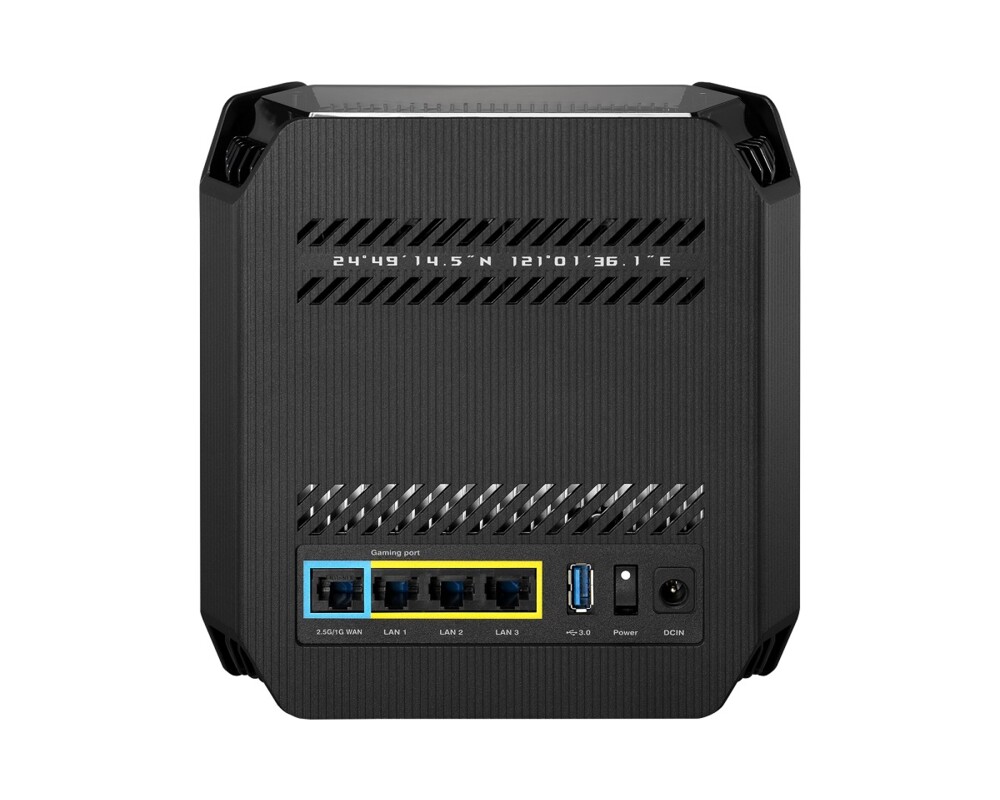 Рутер ASUS ROG Rapture GT6 - Wi-Fi system (2 routers) - mesh 7 Рутер ASUS ROG Rapture GT6 - Wi-Fi system (2 routers) - mesh 7