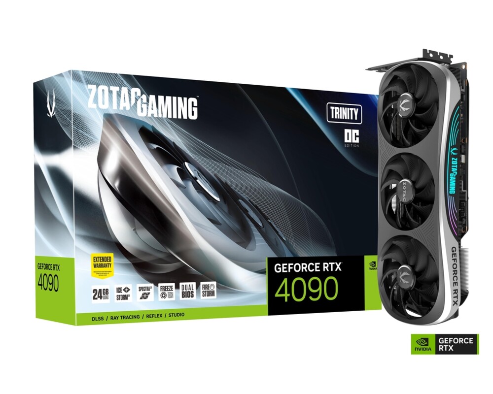 Видеокарта ZOTAC GAMING GeForce RTX 4090 Trinity OC 24GB GDDR6X 2