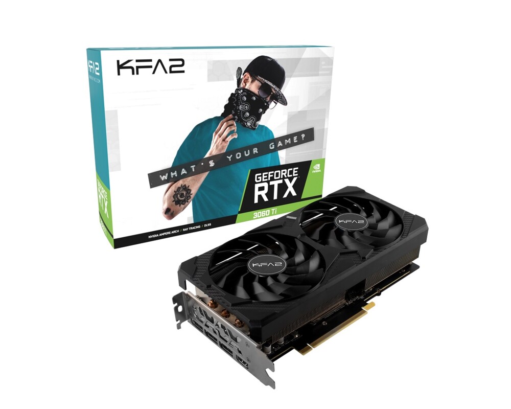 Видеокарта KFA2 GeForce RTX 3060 Ti 8GB GDDR6X 1-Click OC Plus 5