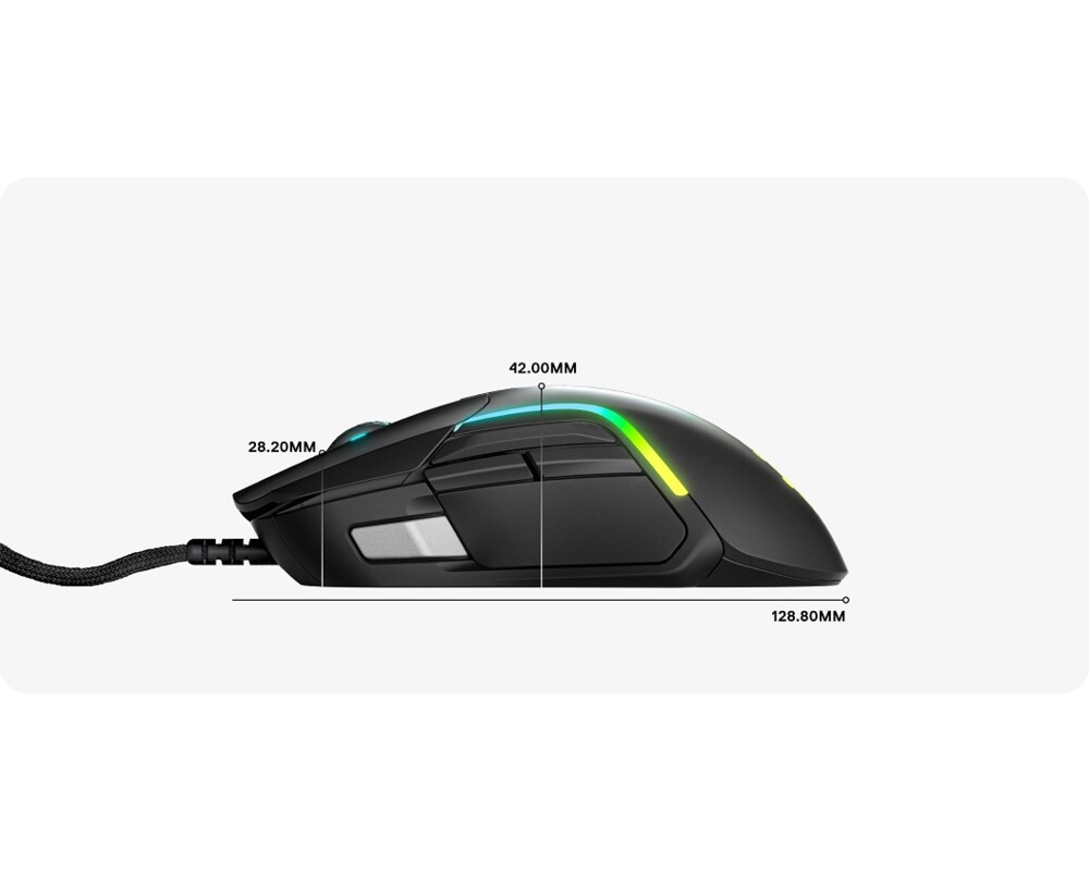 Мишка SteelSeries Rival 5, Оптична, USB 7