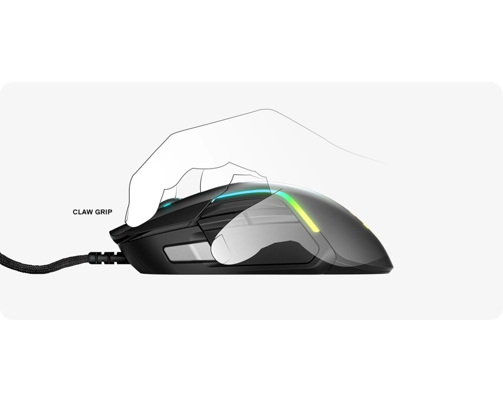 Мишка SteelSeries Rival 5, Оптична, USB 8