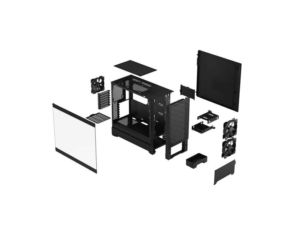 Кутия Fractal Design Pop Air Black TG Clear Tint 12