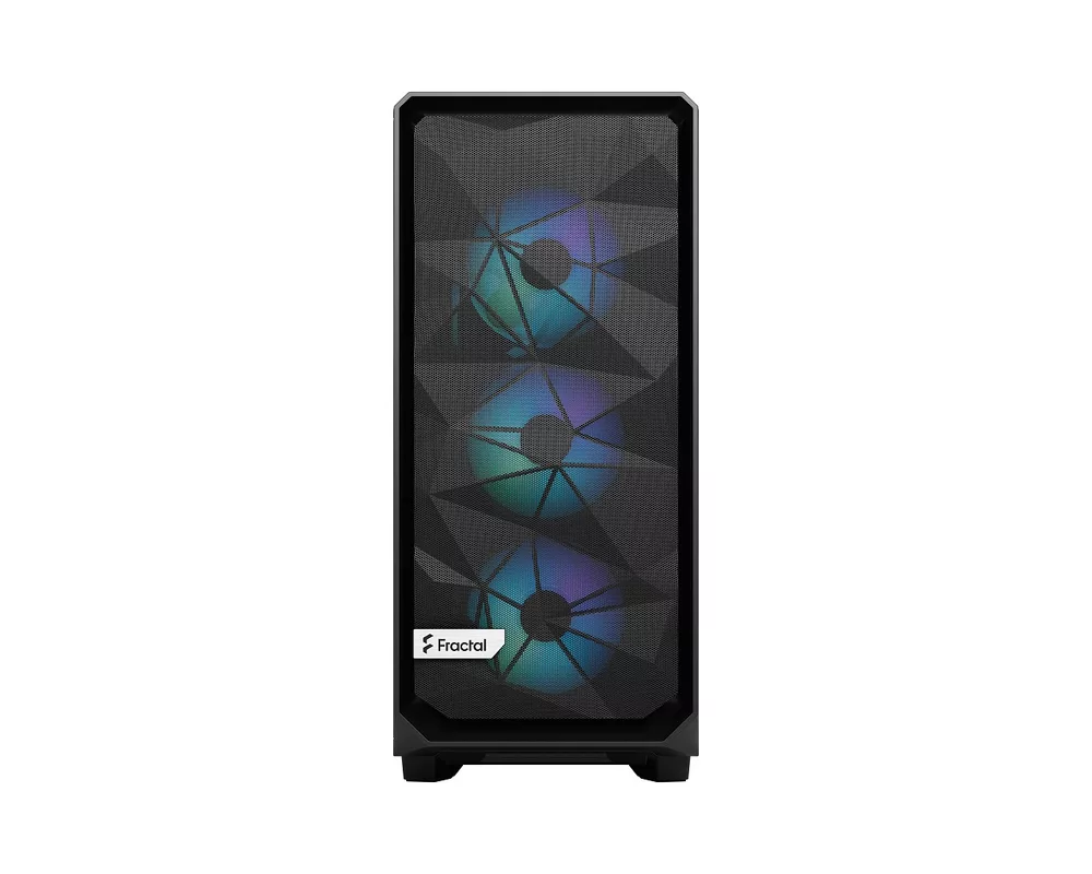 Кутия Fractal Design Meshify 2 Compact Lite RGB Black TG Light Tint 6