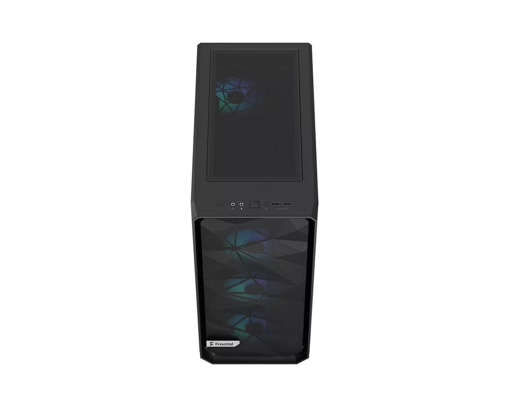 Кутия Fractal Design Meshify 2 Compact Lite RGB Black TG Light Tint 7
