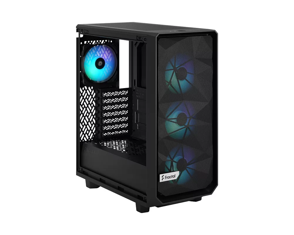 Кутия Fractal Design Meshify 2 Compact Lite RGB Black TG Light Tint 8