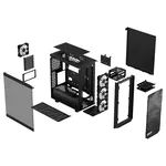 Кутия Fractal Design Meshify 2 Compact Lite RGB Black TG Light Tint 13