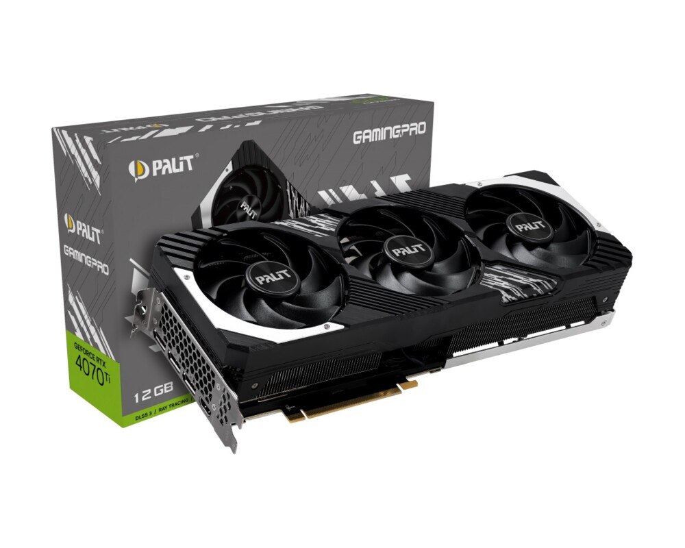 Видеокарта Palit GeForce RTX 4070 Ti GamingPro 12GB GDDR6X 2